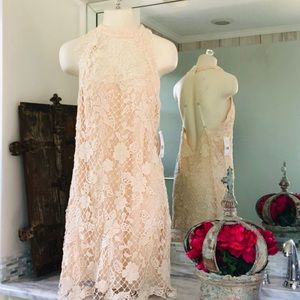 Free People Crochet Dress Large